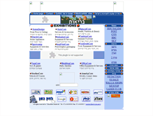 Tablet Screenshot of israelexhibitions.com